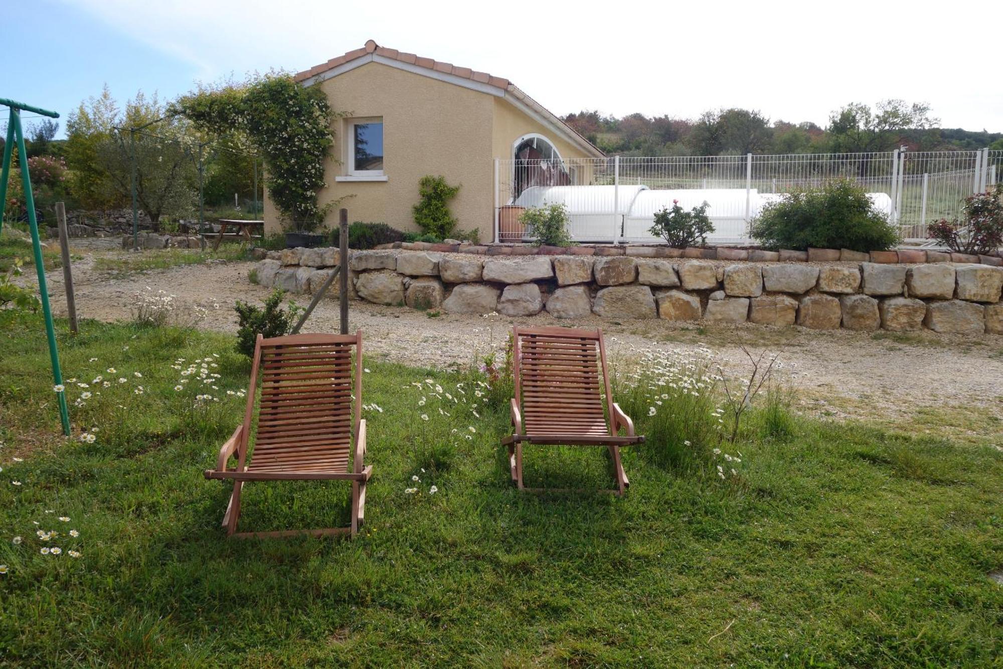 Gites Du Combeau Saint-Maurice-dʼIbie Exterior foto